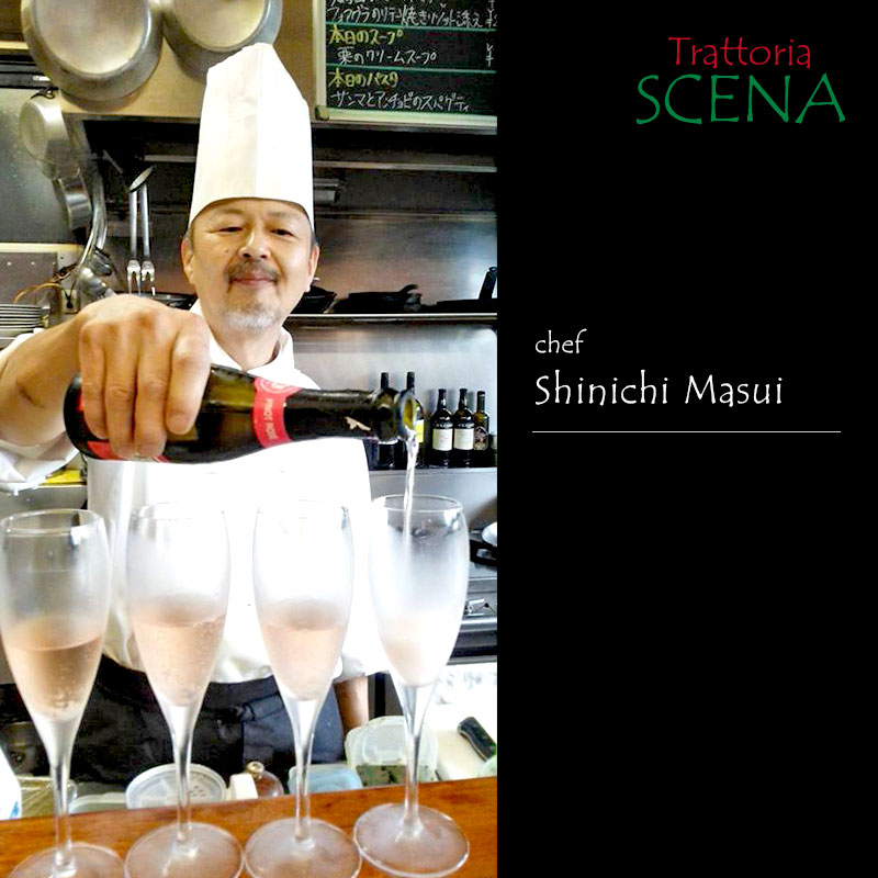 SCENA chef Shinichi Masui
